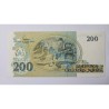 Cédula Rara 200 Cruzados Novos C208a * reposição asterisco FE - Banco Central do Brasil