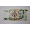 Cédula 500 Cruzados Novos Reposição FE - Colecionadores - Venda Online