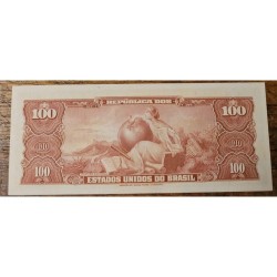 Cédula Brasil 100 cruzeiros C030 FE