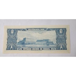 Cédula Brasil 1 cruzeiro C013 FE Marques Tamandaré