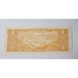Cédula Brasil 2 cruzeiros C015 FE Duque de Caxias