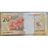 Cédula Brasil 20 reais GE Guardia Goldfajn FE