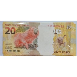 Cédula Brasil 20 reais IF FE