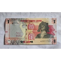 Cédula de Serra leoa 1 Leone 2022 FE