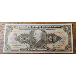 Cédula Brasil 5 cruzeiros C066 FE