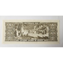 Cédula Brasil 5 cruzeiros C070 FE