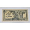Cédula da Malásia  10 dólares ocupação japonesa FE
