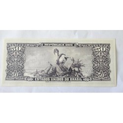 Cédula Brasil 50 cruzeiros C092 FE