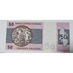Cédula Brasil 50 cruzeiros C142 FE