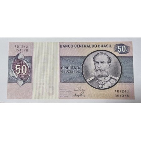 Cédula Brasil 50 cruzeiros C142 FE