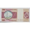 Cedula Brasil 100 cruzeiros C145a asterisco reposição Soberba