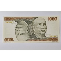 Cédula ,Brasil ,1000 ,cruzeiros ,C155 ,FE
