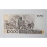 Adquira esta belíssima cédula de 10.000 Cruzeiros, período dos Cruzados Novos, com o busto de Rui Barbosa. Peça autêntica, em es