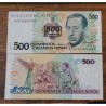 Cédula Brasil 500 cruzeiros C213 FE