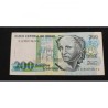 C215 Cédula Brasil 200 Cruzeiros Soberba