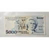 Cedula Brasil 5000 cruzeiros C219 FE