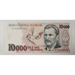 Cédula Brasil 10 mil cruzeiros c225 FE