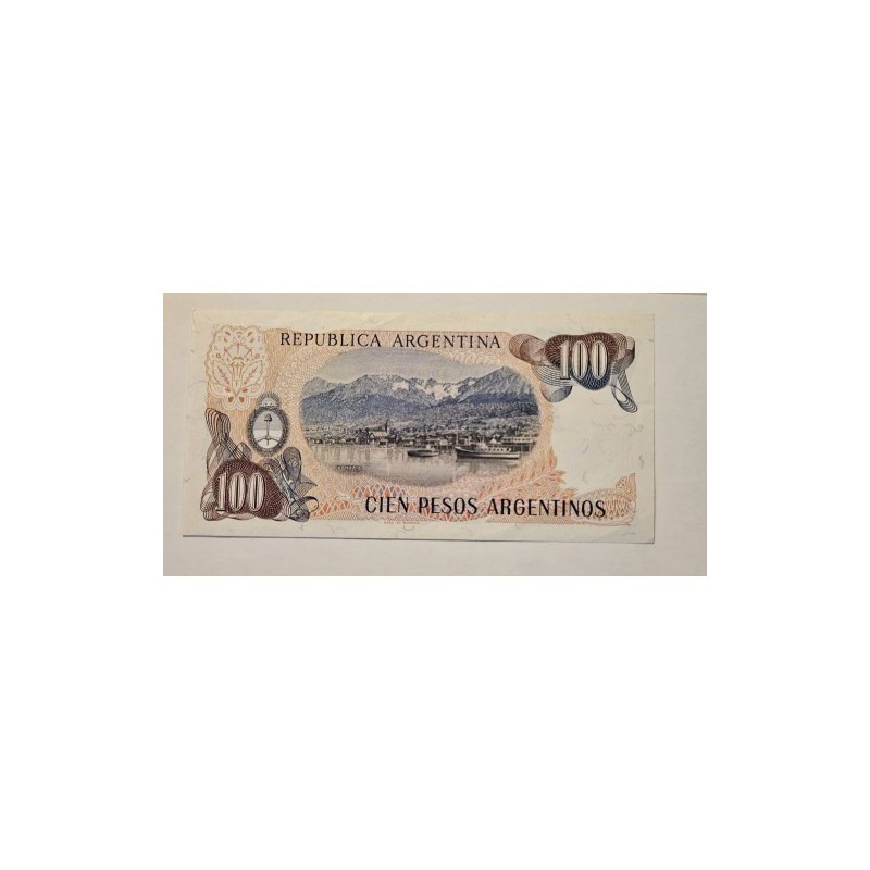Cédula da Argentina 100 pesos argentinos FE