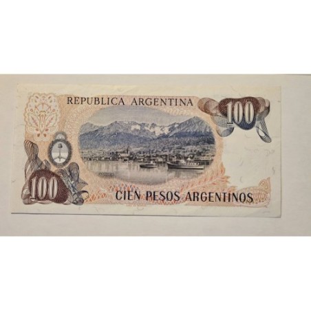 Cédula da Argentina 100 pesos argentinos FE