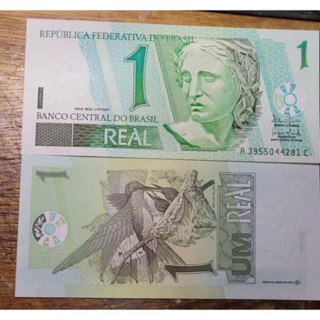 Cédula Brasil 1 real C254 FE