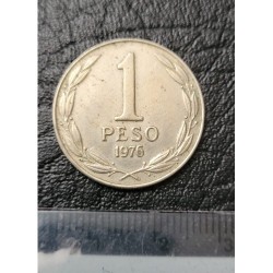 Moeda do Chile 1 peso 1976