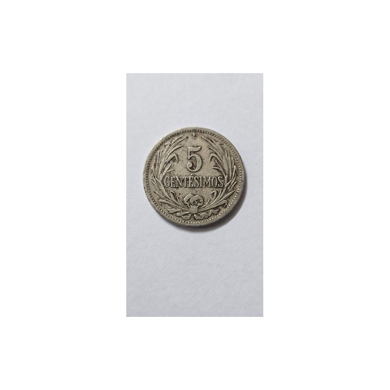 Moeda do Uruguai 5 centésimo 1941