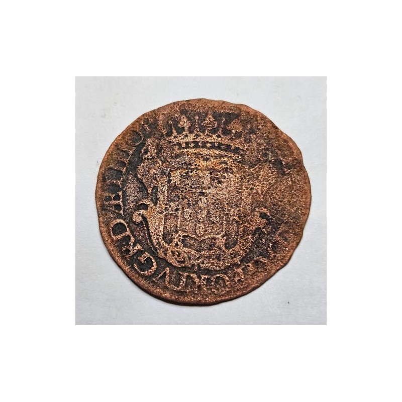 C017 Moeda brasil colonia XX reis 1699 PPPP