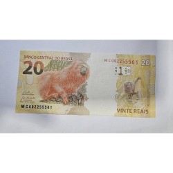 Cedula Brasil 20 reais MC FE