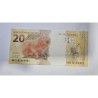 Cedula Brasil 20 reais MC FE