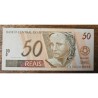Cédula Brasil 50 reais C317 FE primeira Familia