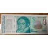 Cédula da Argentina 1 austral FE