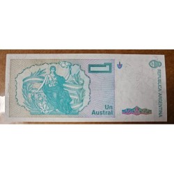 Cédula da Argentina 1 austral FE