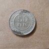 V026 Moeda Brasil 50 reis 1887 império MBC-S