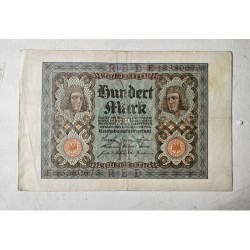Cédula da Alemanha 100 Marcos 1920