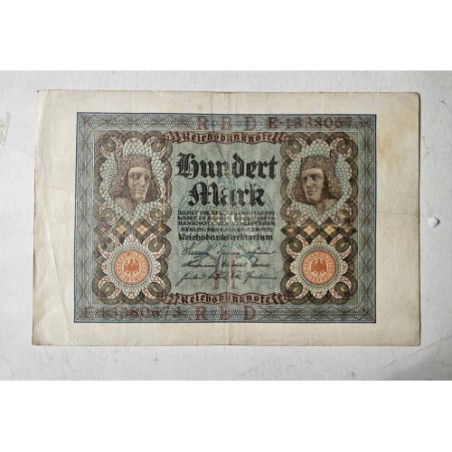 Cédula da Alemanha 100 Marcos 1920
