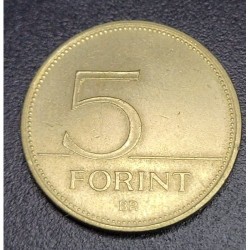 Moeda da Hungria 5 florins 1993