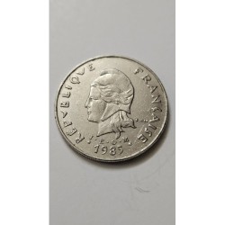 Moeda Polinésia Francesa 50 Francos 1985