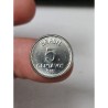 Moeda Brasil 5 centavos 1988