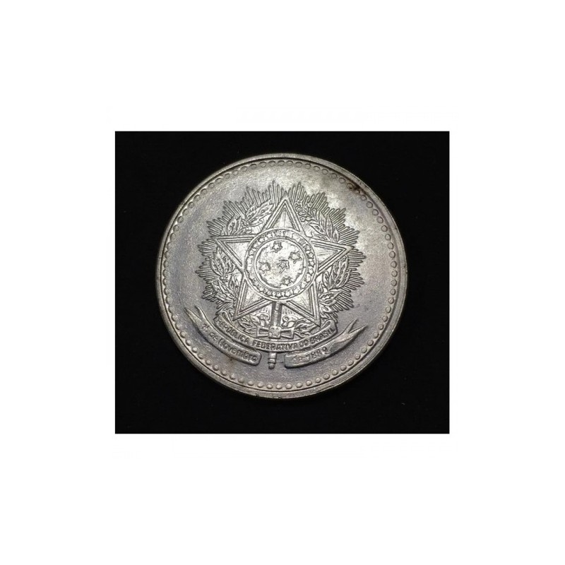 V400 MOEDA BRASIL 5 CRUZADOS 1988 Soberba