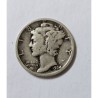 Moeda dos Estados Unidos 1 Dime 1934 prata Mercury