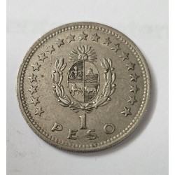 Moeda do Uruguai 1 peso 1960