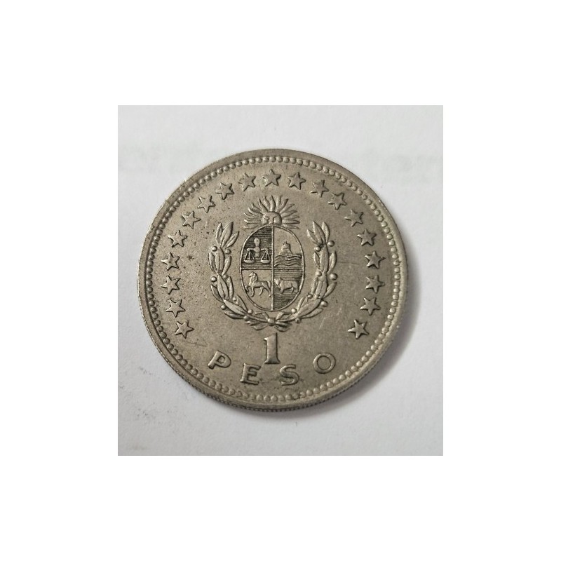 Moeda do Uruguai 1 peso 1960