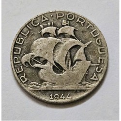 Moeda de Portugal 250 escudos 1944 prata