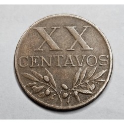 Moeda de Portugal 50 centavos 1953