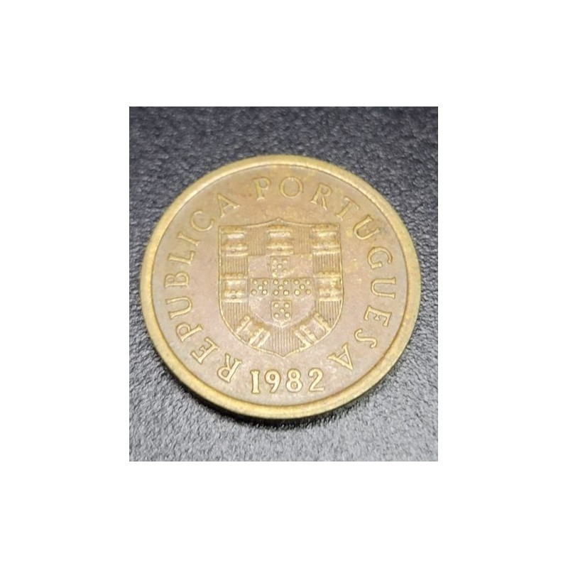 Moeda de Portugal 1 escudo 1982