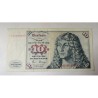 Cédula da Alemanha 10 marcos mbc 1980