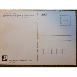 Cartão postal Natal RN  Base lançamento Barreira do Inferno