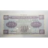 Cédula da Inglaterra 10 shillings British Armed Forces FE