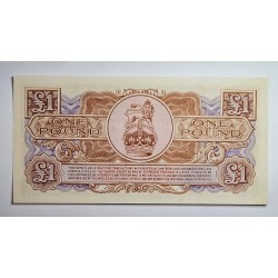 Cédula da Inglaterra segunda guerra mundial British Armed Forces 3 tipo FE