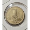 Moeda do Brasil 1 cruzeiro 1956 módulo reduzido soberba